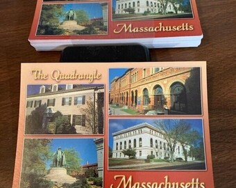 Postcard Lot of 50 4 x 6 "The Quadrangle" Massachusetts. Uncirculated. A1