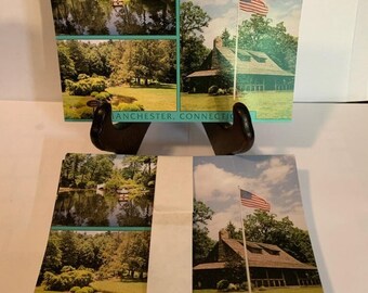 Postcard Lot of 50 4 x 6 Manchester, CT, 3 Views. Uncirculated. A1