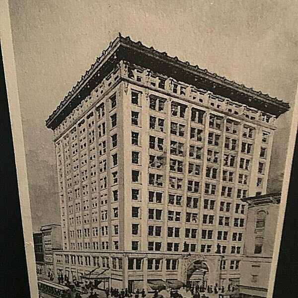 Postcard 1907 View of Ohio Building in Toledo, OH. T4