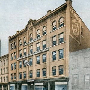 Postkarte Frühe Ansicht des Rathauses, E. Washington St., Siracuse, NY . L8