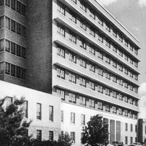 Cartão postal: Vista inicial do Hospital do Condado de Washington, Hagerstown, MD. P4