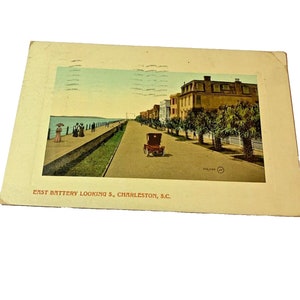 Postkarte Frühe Ansicht der Ostbatterie in Charlestown, SC. L6