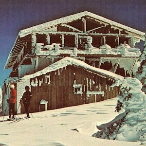 Postkarte Gondelbahn im Sierra Bianca Ski Resort, Ruidoso, NM. N6