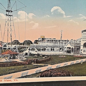 Parque de atracciones Postcard Ocean View en Virginia X9