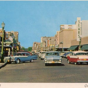 Carte postale Première vue de la Third Street à Grand Island, dans le nord-est. P5