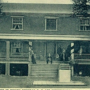 Postcard Home of General Robert E Lee&#39;s Surrender, Appomattox, VA P2