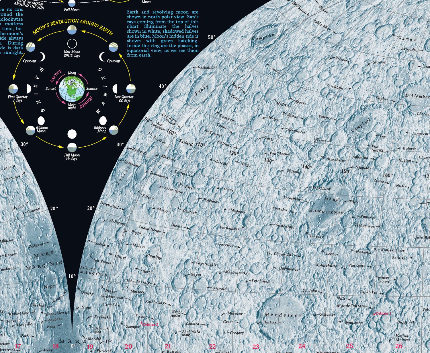 Gorgeous New Map of the Moon Is Most Detailed to Date