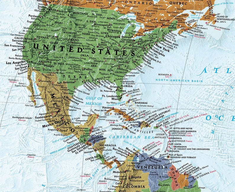 Mapa mundial de viajes: Lienzo con chinchetas y título personalizado (enmarcado o con bastidor). imagen 8