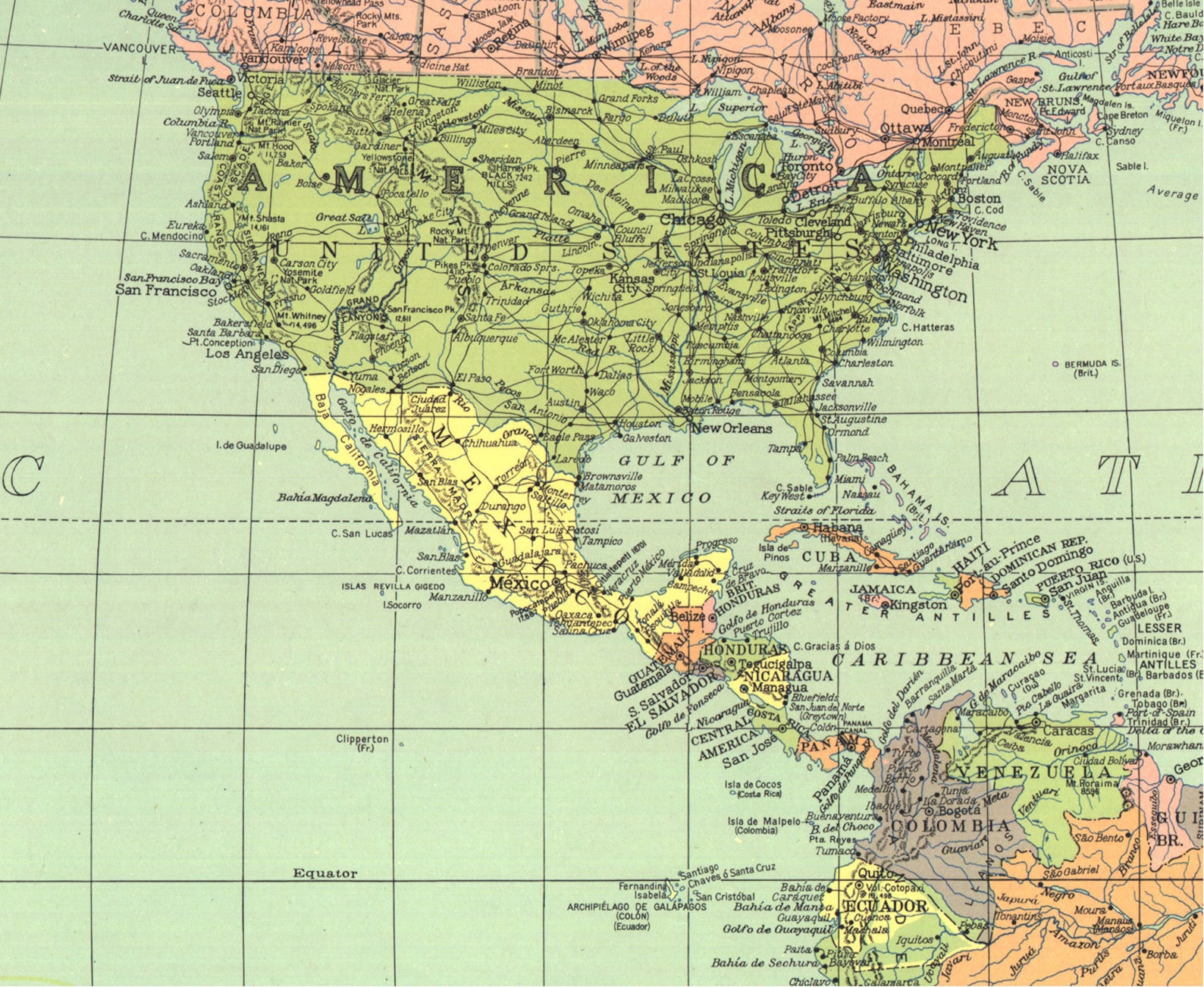 National Geographic Vintage 1932 World Map Fine Art Etsy