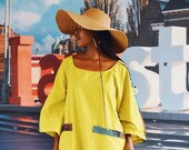 AMILA YELLOW DRESS
