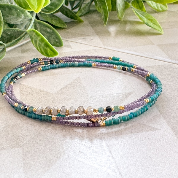 Wrap Bracelet - Gold & Multi main image 1