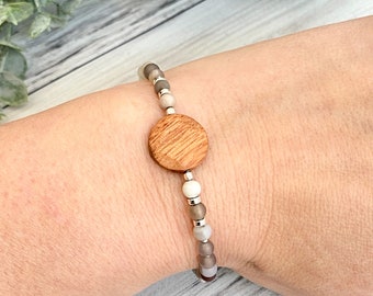 Essential oil diffuser bracelet, agate bracelet, gifts under 50 dollars, aromatherapy gift, oil diffuser jewelry gift, yoga lover gift