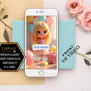Personalisierte Geburtstag eCard - süße Videobotschaft!