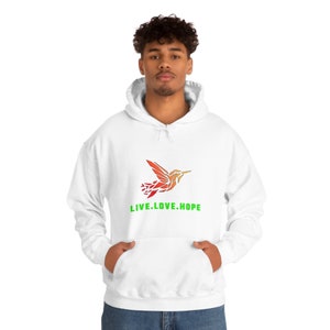 Live.Love.Hope Men Hoodies for Men Sweatshirts for Women Hoodies for Youth Sweatshirts for Boys Hoodies for Girls Sweatshirts Front Pockets