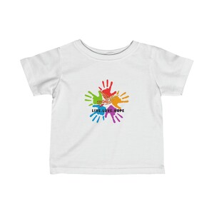 Live.Love.Hope Baby T-Shirts for Infants Tees and Tops for Kids T Shirt for Babies Tees and Tops for Baby Boys T-Shirts for Baby Girls Gifts