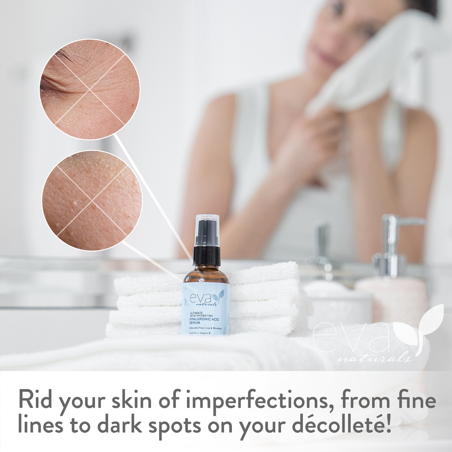 Eva Naturals Hyaluronic Acid Ultimate Skin Hydrating Serum Etsy