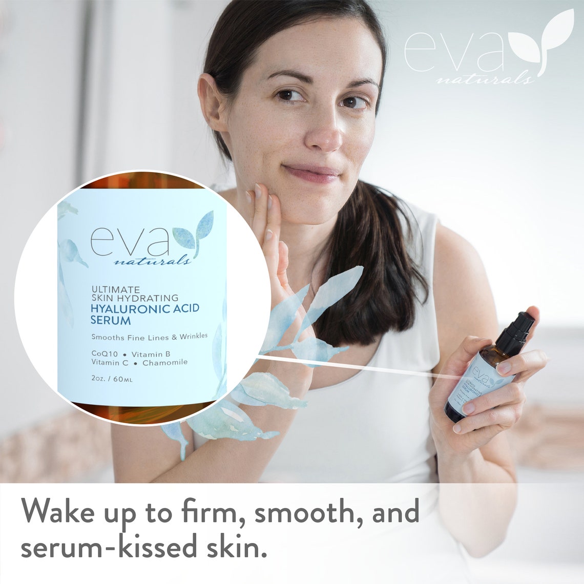 Eva Naturals Hyaluronic Acid Ultimate Skin Hydrating Serum Etsy