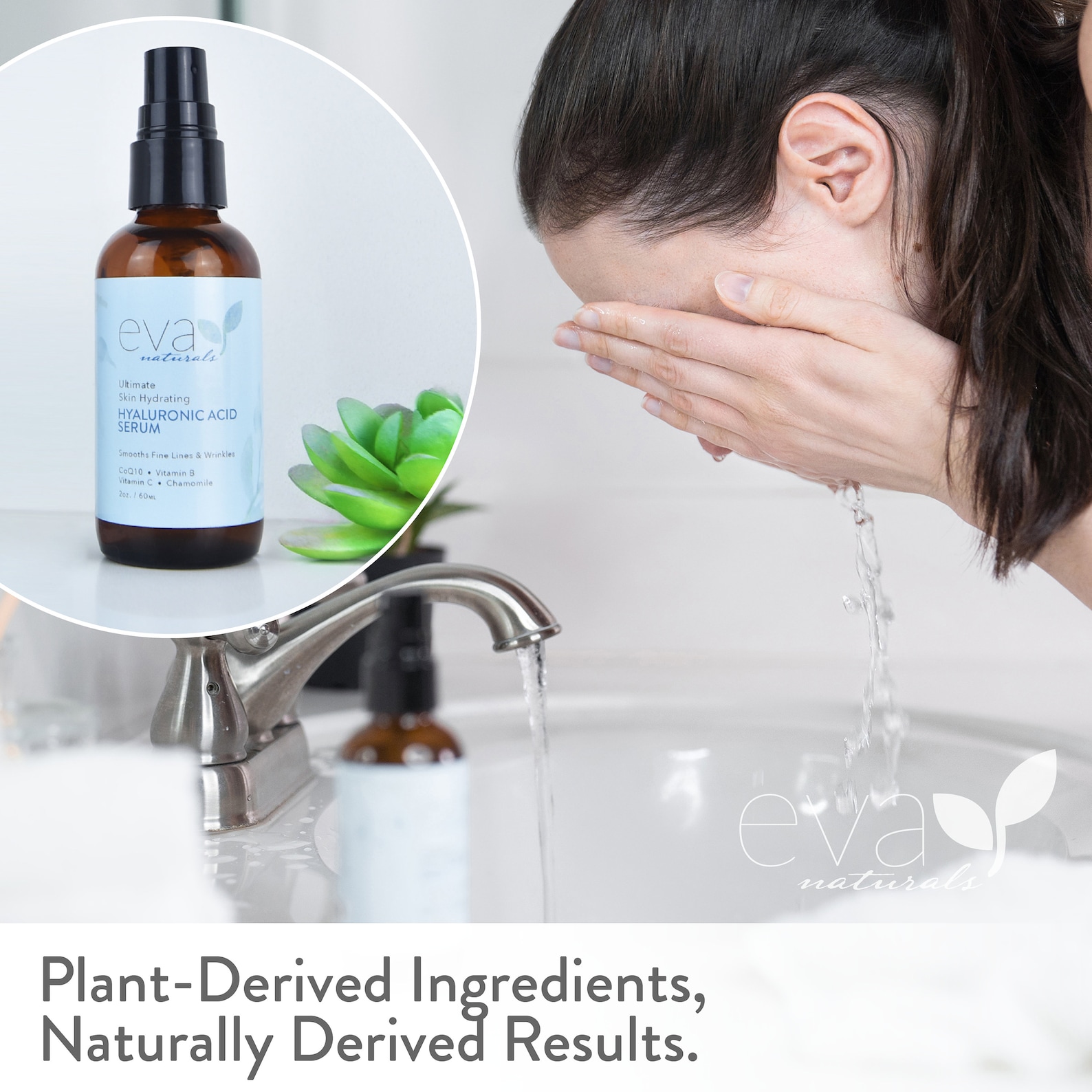 Eva Naturals Hyaluronic Acid Ultimate Skin Hydrating Serum Etsy