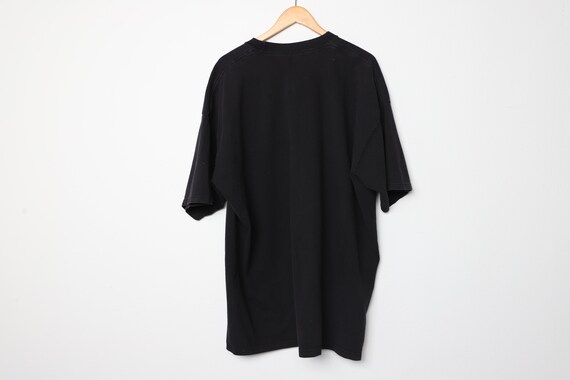 vintage BLACK faded PRO Club brand short sleeve C… - image 5
