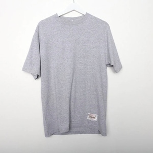 vintage slouchy 1990s heather GREY MEN&#39;S distressed vintage slouchy t-shirt top -- size small