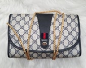 Authentic Vintage Gucci Crossbody Clutch Bag