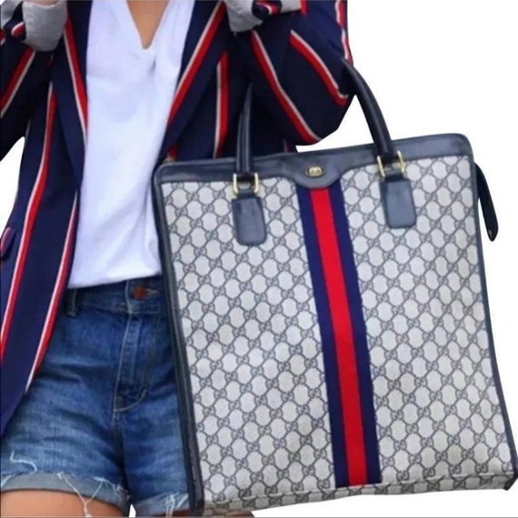 Authentic Vintage Gucci Shopper Tote