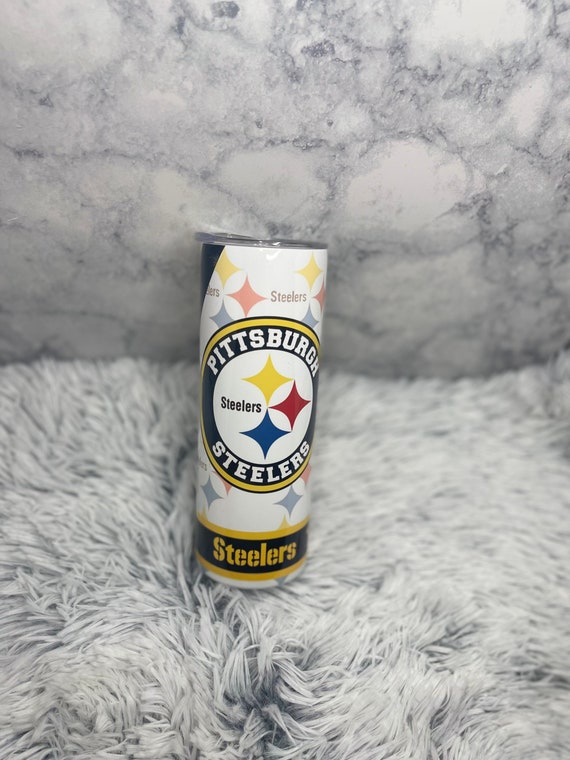 Steelers Tumbler, Pittsburg Steelers Tumbler, Birthday Gift for Men, Gift  For Husband, NFL Travel Tumbler, NFL Steelers Cup, Gift For Dad