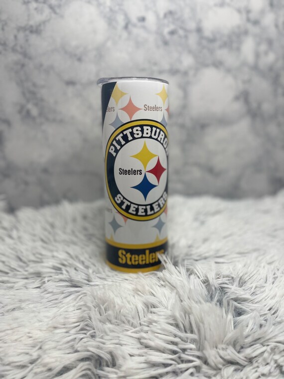 Pittsburgh Steelers Coffee Mug Travel Tumbler - FAST Shipping!! (NFL)