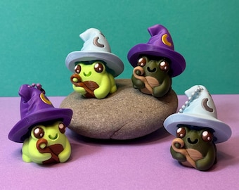 Wizard Frog Fidget Clicker - magical mystical toad design  - clicky stress relieving sensory gift, keyring or bag charm