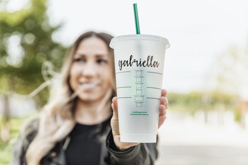 Floral Starbucks Venti Cold Cup