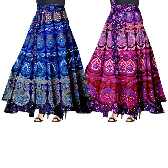 wrap around skirt combo