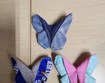 Butterfly made with loved ones clothing