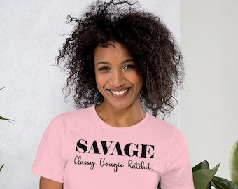 Savage Classy Bougie Rachet T-Shirt