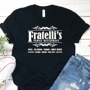 Fratellis Shirt, Eat at Fratellis Shirt, Fratellis Family Restaurant Tee Shirt