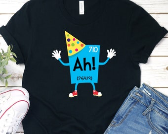 AH Science Element Shirt, Funny Science Shirt, Periodic Table Shirt, Science Geek T-Shirt