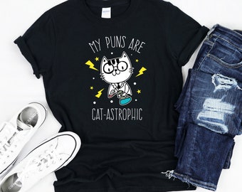 Cat Pun Shirt, Cute Cat Lover Gift