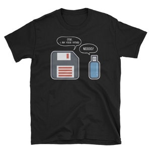 USB je suis votre père, drôle ordinateur papa cadeau, fête des pères jour geek chemise, T-shirts pour la fête des pères image 2