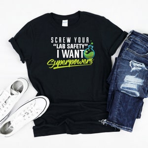 Screw Lab Safety Shirt, Science T-Shirt