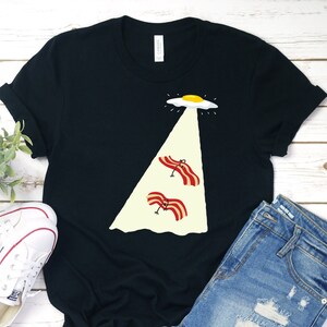 Breakfast Shirt, Brunch Shirt, Bacon and Eggs Shirt, I Love Bacon Tee