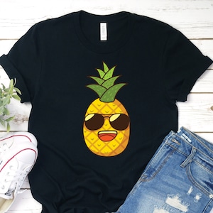 Pineapple Shirt, Pineapple Lover, Pineapple Vacation Shirt, Pineapple With Sunglasses Shirt, Summer Pineapple Tee, Pineapple TShirt