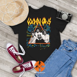Def Leppard The Golden Girls Vintage T-Shirt, The Golden Girls Shirt, Golden Girls Lovers Shirt, Funny Gift Tee For You And Your Family