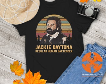 Jackie Daytona Regular Human Bartender Vintage T-Shirt, What We Do in Shadow Shirt, Laszlo Shirt, Gift Tee For You And Your Friends