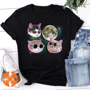 Alpha Male Cat Vintage T-Shirt, Alpha Male Shirt, Bootleg Shirts, Gifts For Teens, Cute Cat Shirt, Funny Meme Shirt
