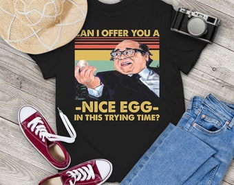 Can I Offer You An Egg In This Trying Time Vintage T-Shirt, Frank Reynolds Shirt, TV Series Shirt, Gift Tee For You And Your Family