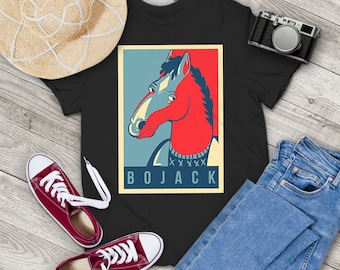 Bojack Horseman TV Show Cartoon Animation Vintage T-Shirt, Bojack Horseman Shirt, TV Show Cartoon Shirt, Gift Tee For You And Your Family