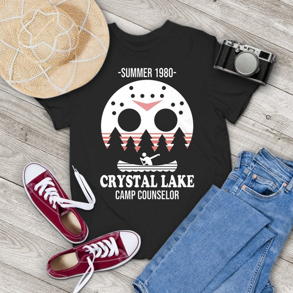 Jason Voorhees Summer 1980 Camp Crystal Lake Vintage T-Shirt, Jason Voorhees Shirt, Serial Killer Shirt, Friday The 13th Shirt