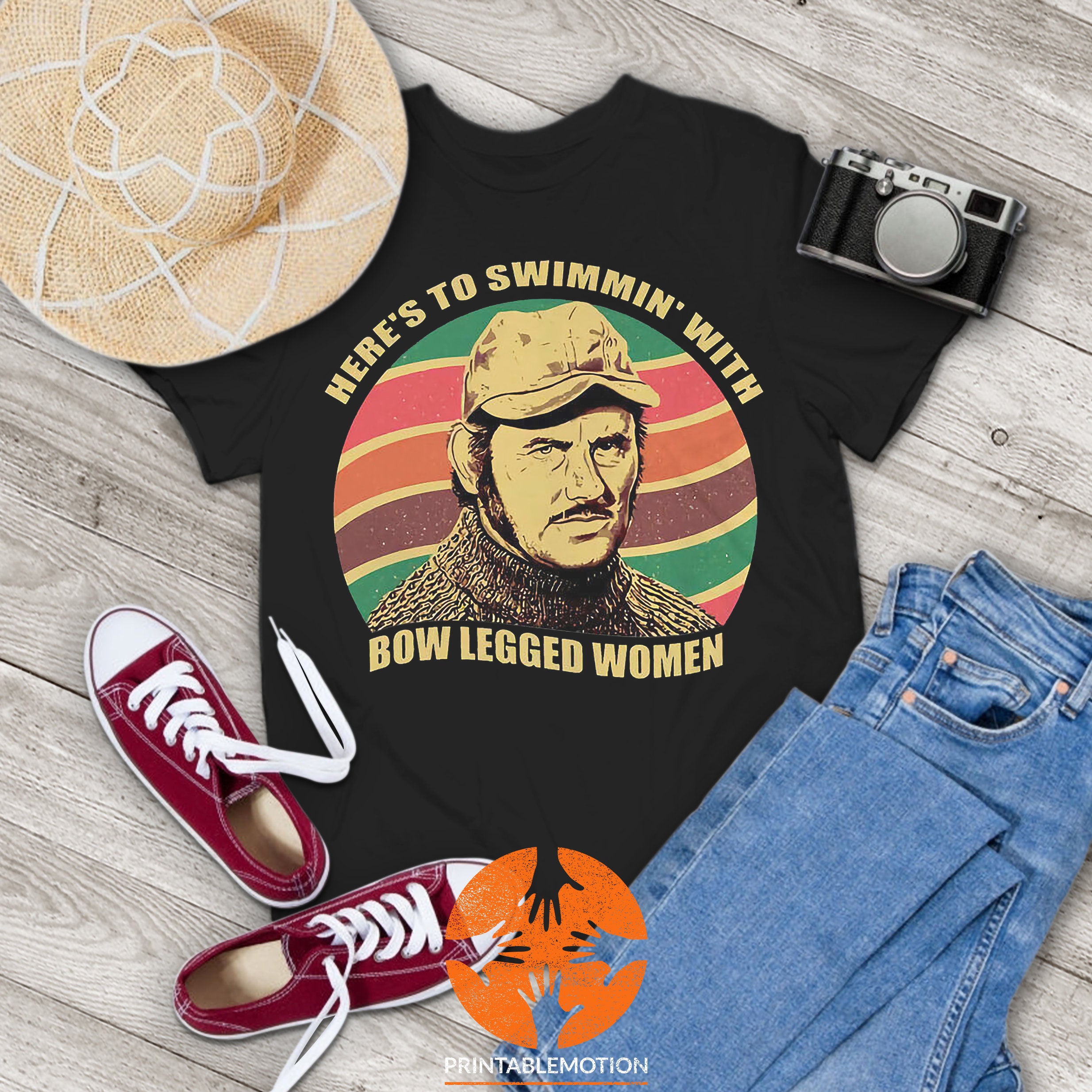 Quint Jaws T Shirt
