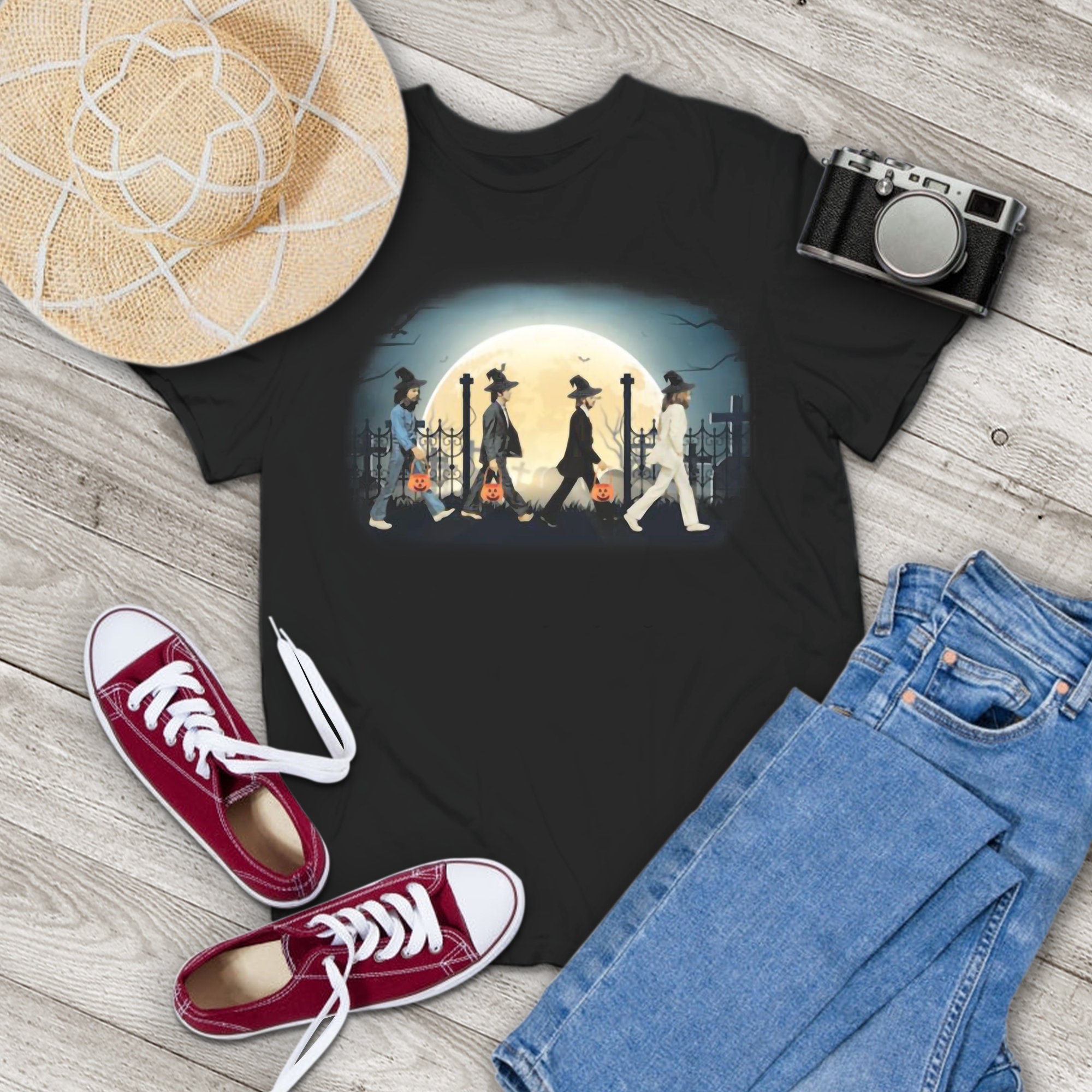 T-shirt Baby Beatles Manica Lunga, Cartoon, Taglia 3T, Blu, 100% Cotone - Foto 4