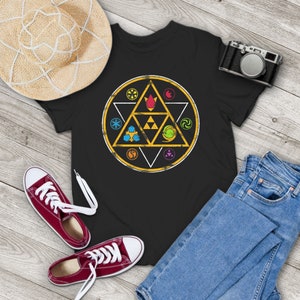 Symbols Of Time Legend Of Zelda Vintage T-Shirt, Legend Of Zelda Shirt, Video Game Shirt, Adventure Game Shirt, Gift Tee For You And Family