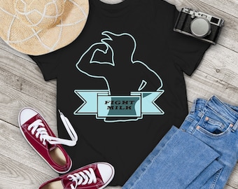 Fight Milk It's Always Sunny In Philadelphia Vintage T-Shirt, Bodyguard Beach Shirt, Weightlifting Shirt, Gift Tee For You And Your Family